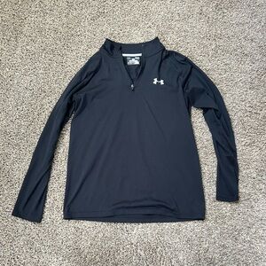 Under Armour Quarter Zip (Black - Small)